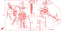 CARBURATORE per Honda FOURTRAX 400 FOREMAN 4X4 1996