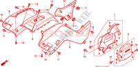COPERTURA CORPO per Honda FOURTRAX 400 FOREMAN 4X4 2000