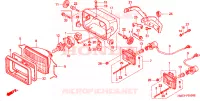 FANALE(1) per Honda FOURTRAX 400 FOREMAN 4X4 1996