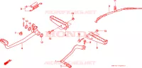 GRADINO per Honda FOURTRAX 400 FOREMAN 4X4 1996