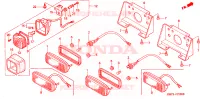 LUCE CODA per Honda FOURTRAX 400 FOREMAN 4X4 1996