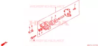 POMPA OLIO per Honda FOURTRAX 400 FOREMAN 4X4 1996