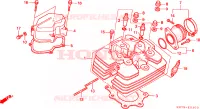 TESTATA per Honda FOURTRAX 400 FOREMAN 4X4 1996