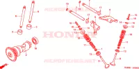 ALBERO A CAMME/VALVOLA per Honda TRX 250 FOURTRAX RECON Standard 2003