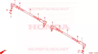 ASTA COLLEGAMENTO per Honda TRX 250 FOURTRAX RECON Standard 2003