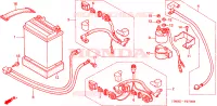 BATTERIA('02 '04) per Honda TRX 250 FOURTRAX RECON Standard 2003