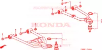 BRACCIO ANTERIORE per Honda TRX 250 FOURTRAX RECON Standard 2003