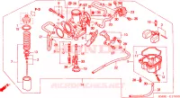 CARBURATORE per Honda TRX 250 FOURTRAX RECON Standard 2003