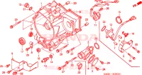 COPERTURA CASSA MANOVELLA per Honda TRX 250 FOURTRAX RECON Standard 2003
