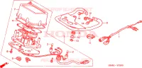 INDICATORE(TRX250TM2 A/CM) (TRX250TE2 A/CM) per Honda TRX 250 FOURTRAX RECON Electric Shift 2002
