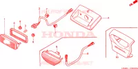 LUCE CODA per Honda TRX 250 FOURTRAX RECON Standard 2003