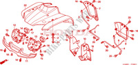 PARAFANGO ANTERIORE('05) per Honda TRX 250 FOURTRAX RECON Standard 2005