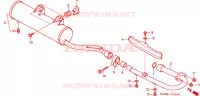 SMORZATORE per Honda TRX 250 FOURTRAX RECON Standard 2003