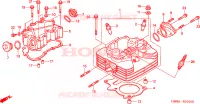 TESTATA per Honda TRX 250 FOURTRAX RECON Standard 2003