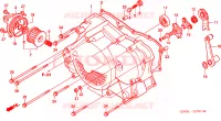 COPERTURA CASSA MANOVELLA  per Honda FOURTRAX 450 FOREMAN S 2004