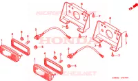 LUCE CODA per Honda FOURTRAX 450 FOREMAN S 2004