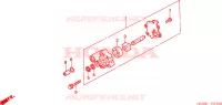 POMPA OLIO per Honda FOURTRAX 450 FOREMAN S 2004