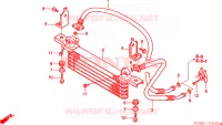 RINFRESCATORE OLIO per Honda FOURTRAX 450 FOREMAN S 2004