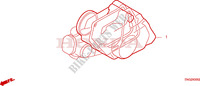 CORREDO B GUARNIZIONE per Honda FOURTRAX 450 FOREMAN 4X4 2000