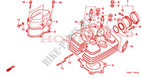 TESTATA per Honda FOURTRAX 450 FOREMAN 4X4 Electric Shift 2001