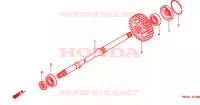 ALBERO FINALE per Honda FOURTRAX 500 FOREMAN RUBICON Hydrostatic 2006
