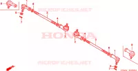 ASTA COLLEGAMENTO per Honda FOURTRAX 500 FOREMAN RUBICON Hydrostatic 2006