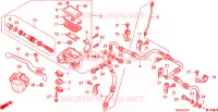 CILINDRO MAESTRO FRENO(TRX500FA5/6/7/8) per Honda FOURTRAX 500 FOREMAN RUBICON Hydrostatic 2006