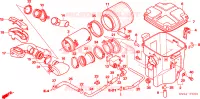 FILTRO ARIA (TRX500FA5/6/7/8) per Honda FOURTRAX 500 FOREMAN RUBICON Hydrostatic 2006