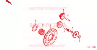 INGRANAGGIO AVVIAMENTO per Honda FOURTRAX 500 FOREMAN RUBICON Hydrostatic 2006