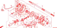 INGRANAGGIO FINALE per Honda FOURTRAX 500 FOREMAN RUBICON Hydrostatic 2006