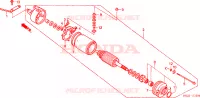 MOTORE AVVIAMENTO per Honda FOURTRAX 500 FOREMAN RUBICON Hydrostatic 2006