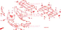 PORTATORE (TRX500FA5/6/7/8) per Honda FOURTRAX 500 FOREMAN RUBICON Hydrostatic 2006