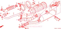 SMORZATORE SCARICO per Honda FOURTRAX 500 FOREMAN RUBICON Hydrostatic 2006