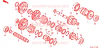 TRASMISSIONE per Honda FOURTRAX 500 FOREMAN RUBICON Hydrostatic 2006