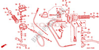 CAVO INTERRUTTORE per Honda FOURTRAX 350 RANCHER 4X4 2000