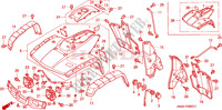 PARAFANGO ANTERIORE per Honda FOURTRAX 350 RANCHER 4X4 2000