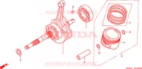 ALBERO A GOMITI/PISTONE per Honda TRX 250 SPORTRAX EX 2004
