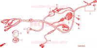 BARDATURA FILO (TRX250EX1/2/3/4/5) per Honda TRX 250 SPORTRAX EX 2004