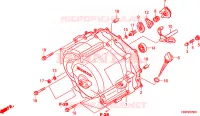 COPERTURA CASSA MANOVELLA (TRX250EX1/2/3/4/5) per Honda TRX 250 SPORTRAX EX 2004