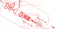 MOTORE AVVIAMENTO per Honda TRX 250 SPORTRAX EX 2004