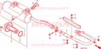 SMORZATORE per Honda TRX 250 SPORTRAX EX 2004