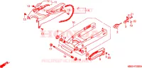 BRACCIO OSCILLANTE/CASSA CATENA per Honda NSR 125 R 1997