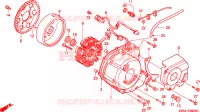 COPERTURA CASSA MANOVELLA/ GENERATORE per Honda NSR 125 R 1997
