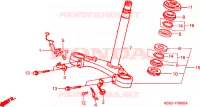 GAMBA STERZO per Honda NSR 125 R 1997