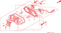 LUCE CODA per Honda NSR 125 R 1997