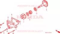 POMPA ACQUA per Honda NSR 125 R 1997
