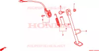 POSTEGGIO LATERALE per Honda NSR 125 R 1997