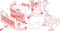 RADIATORE per Honda NSR 125 R 1997