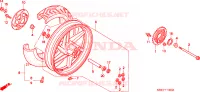 RUOTA POSTERIORE per Honda NSR 125 R 1997