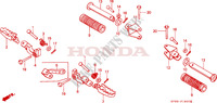 GRADINO per Honda XLS 185 1986